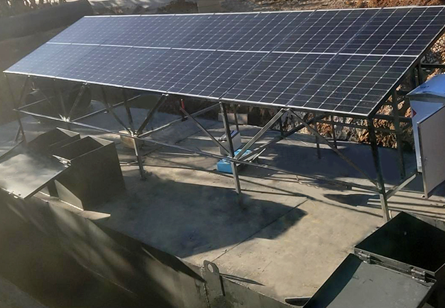 光伏太阳能地埋式一体化污水处理设备